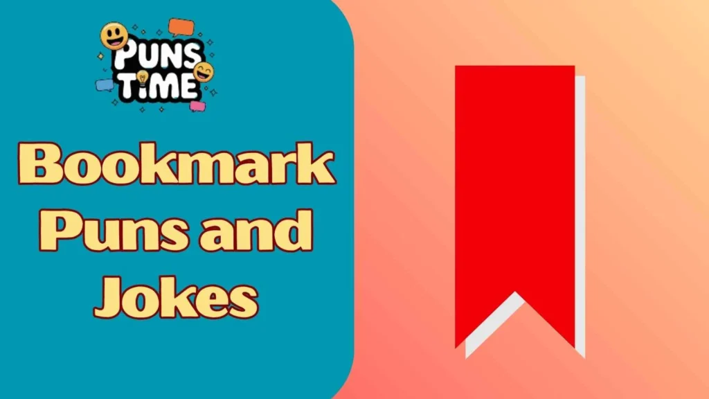 Bookmark puns and jokes one liners