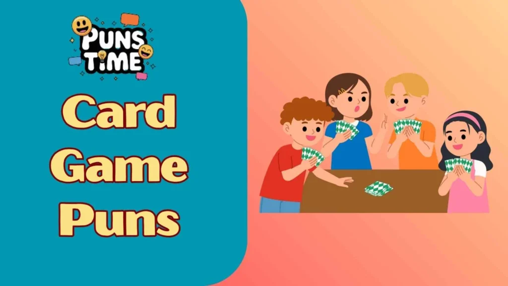 Card game puns for adults