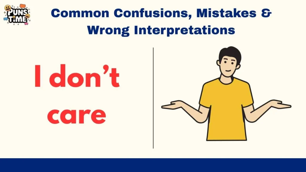 Common Confusions, Mistakes & Wrong Interpretations