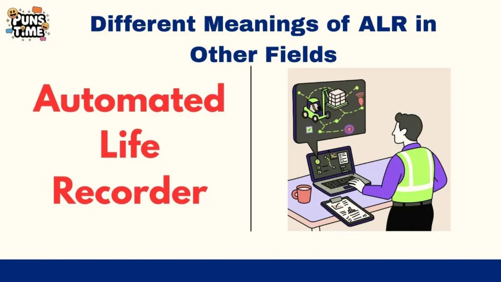 Different Meanings of ALR in Other Fields