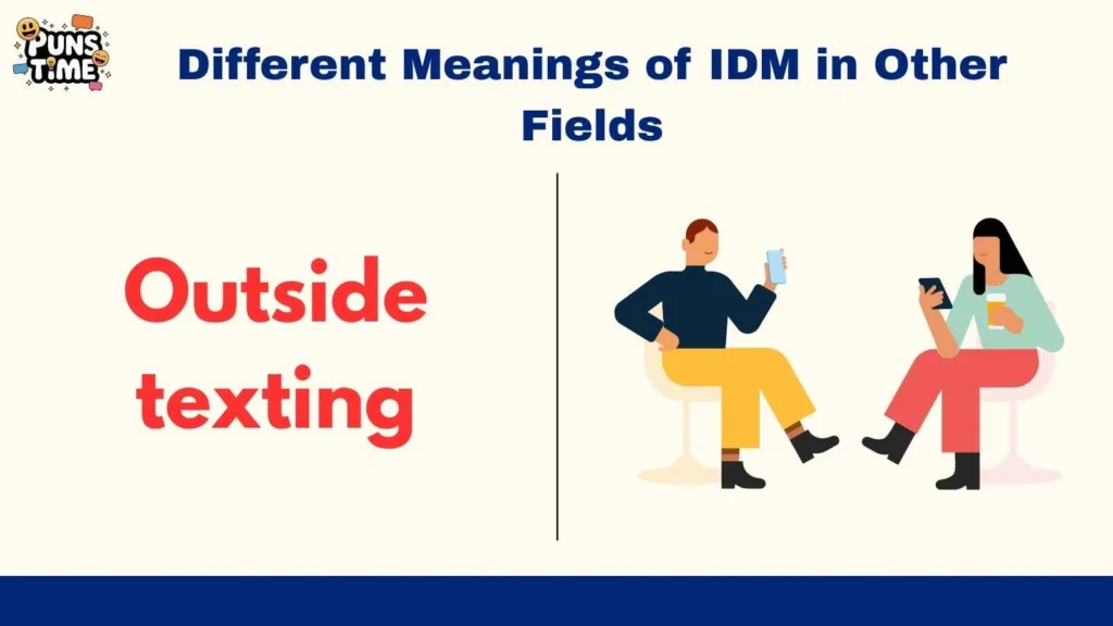 Different Meanings of IDM in Other Fields