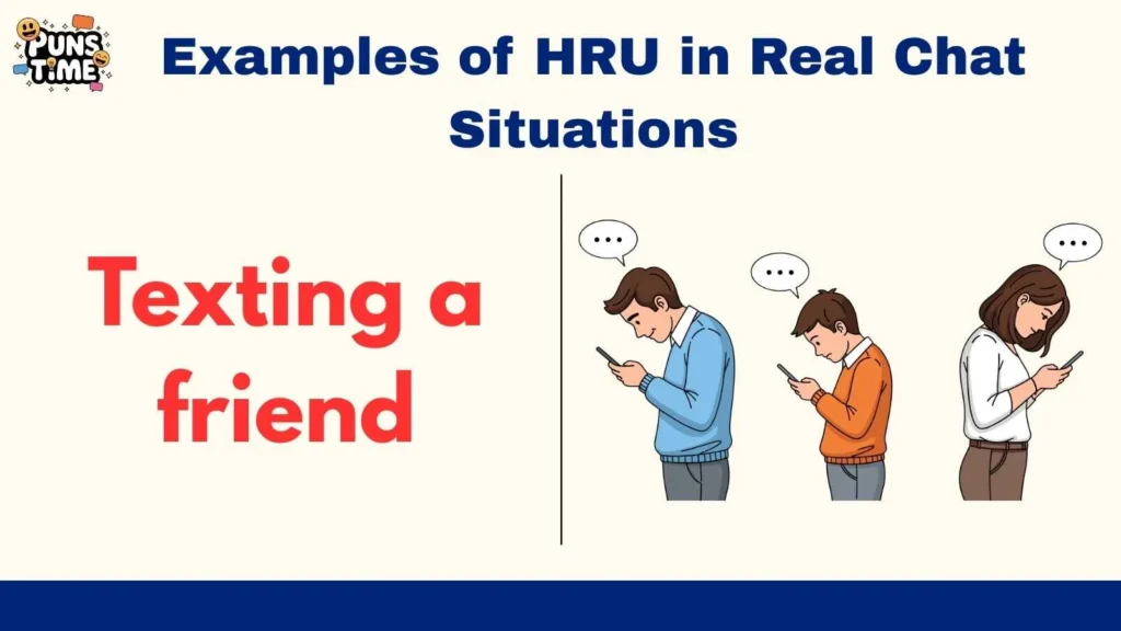 Examples of HRU in Real Chat Situations