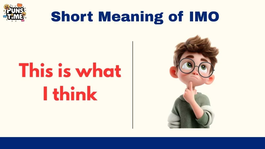 Short Meaning of IMO