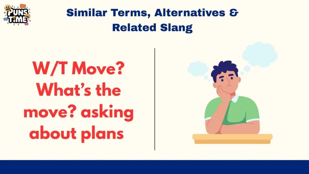 Similar Terms, Alternatives & Related Slang