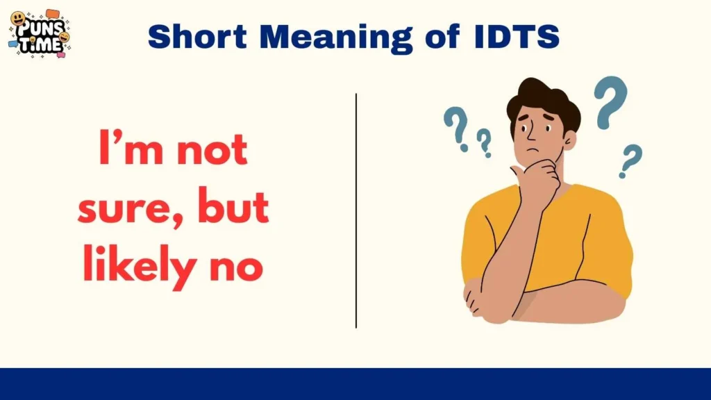 Short Meaning of IDTS