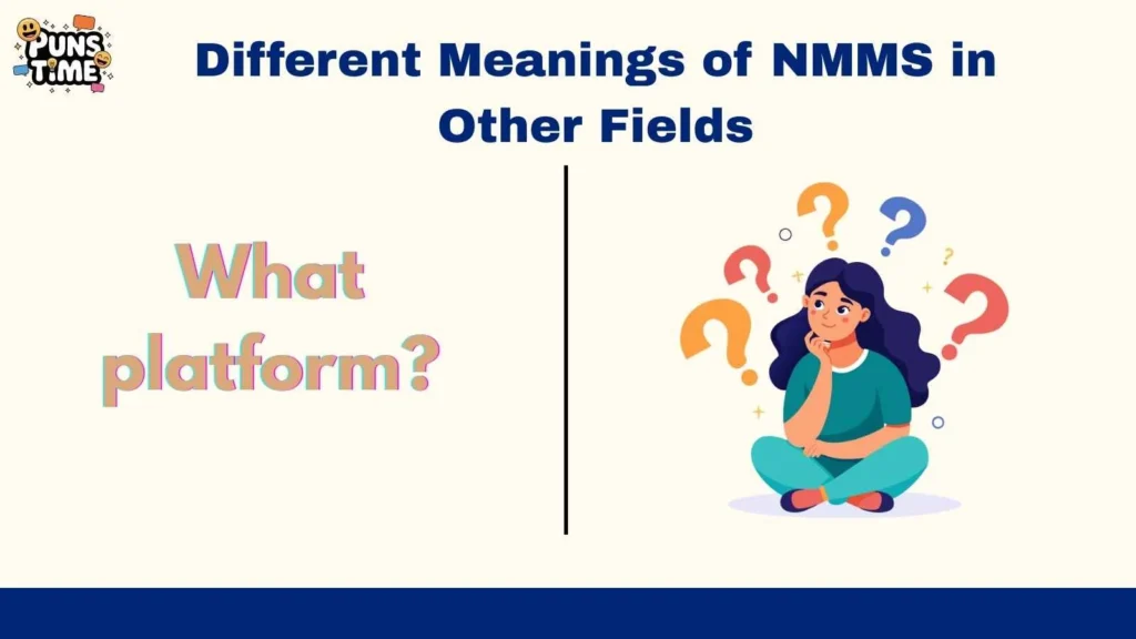 Different Meanings of NMMS in Other Fields