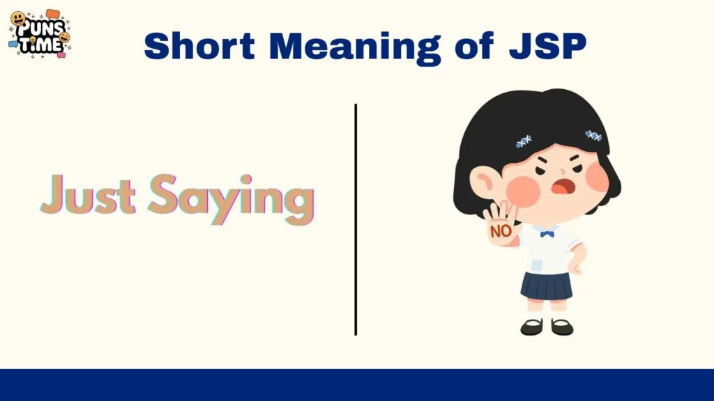 Short Meaning of JSP