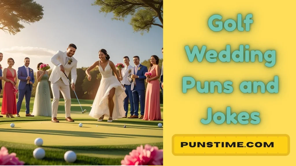 Clever Golf Wedding Puns