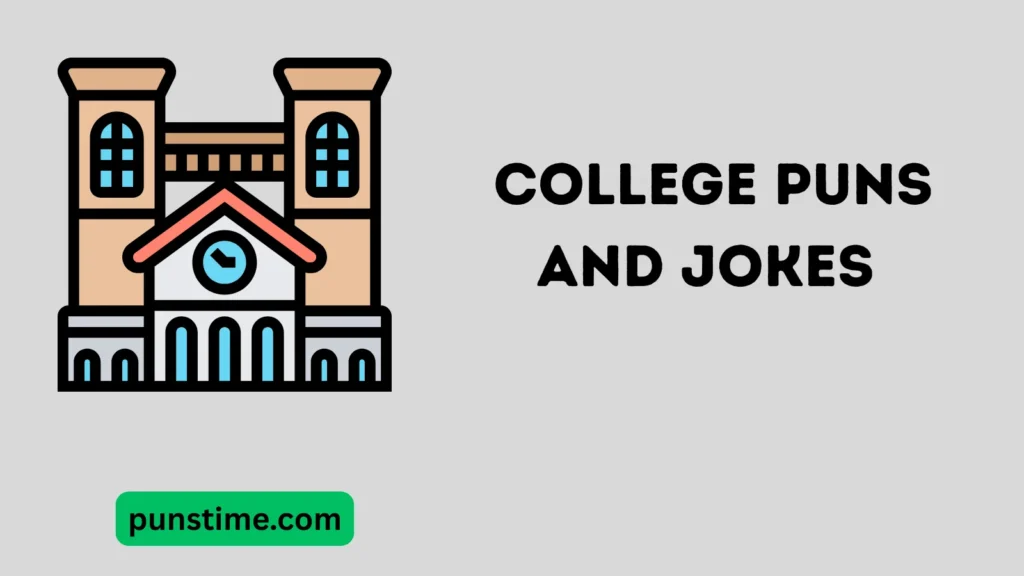  Funny College Puns Captions