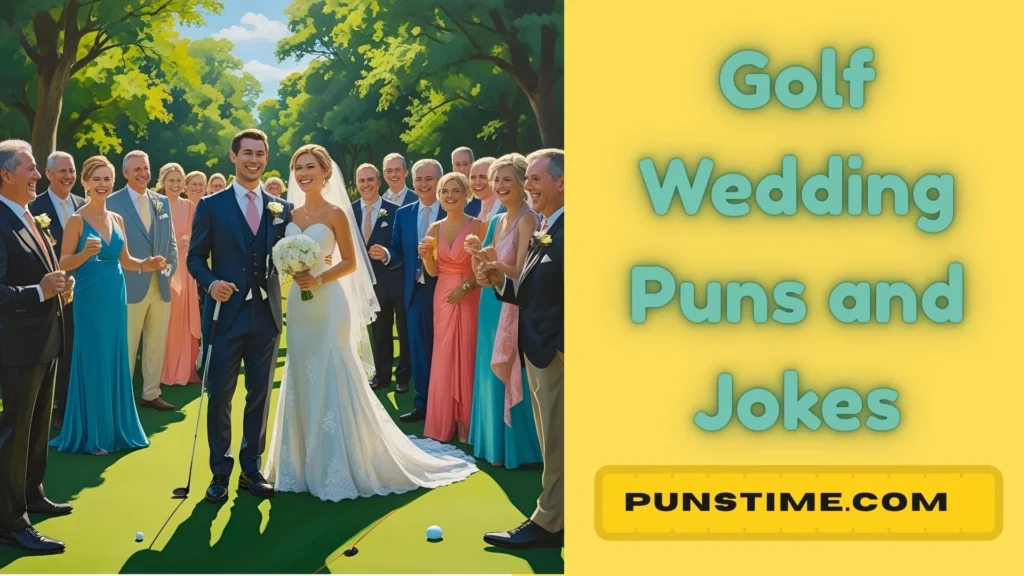 Funny Golf Wedding Puns
