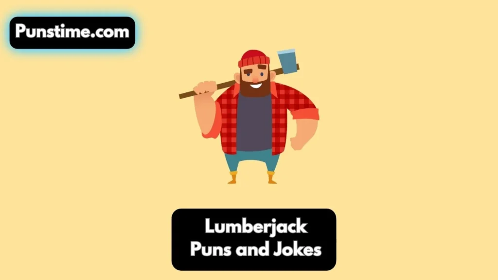 Funny Social Media Lumberjack Pun