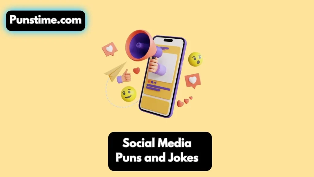 Funny Social Media Puns