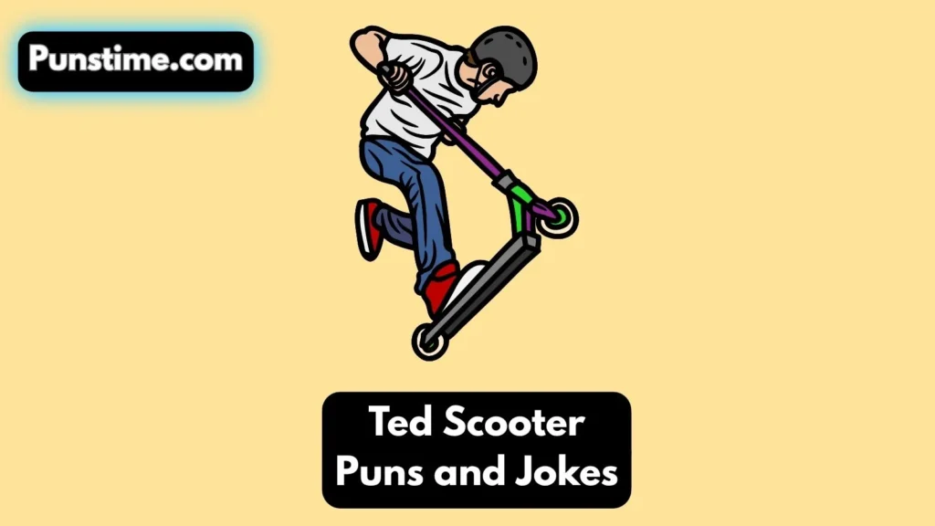 Silly & Sassy Ted Scooter Wordplay