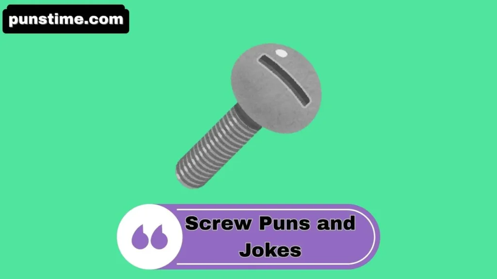 Witty Screw Puns