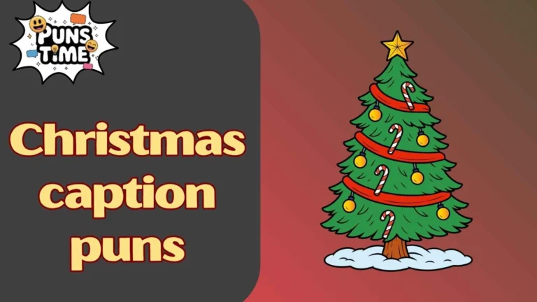Christmas caption puns