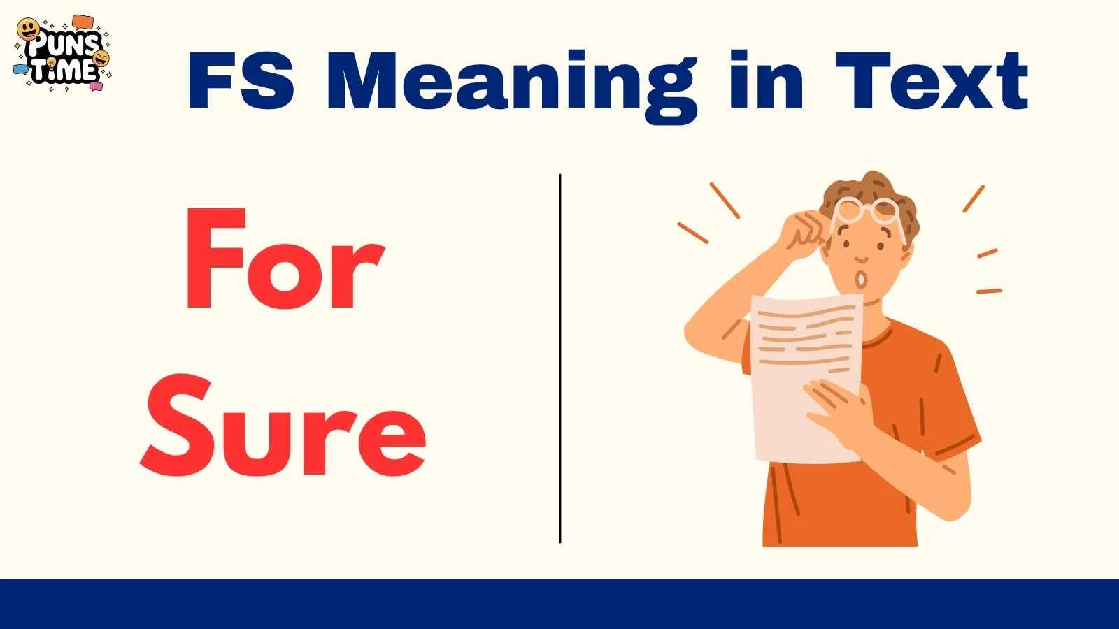 FS Meaning in Text