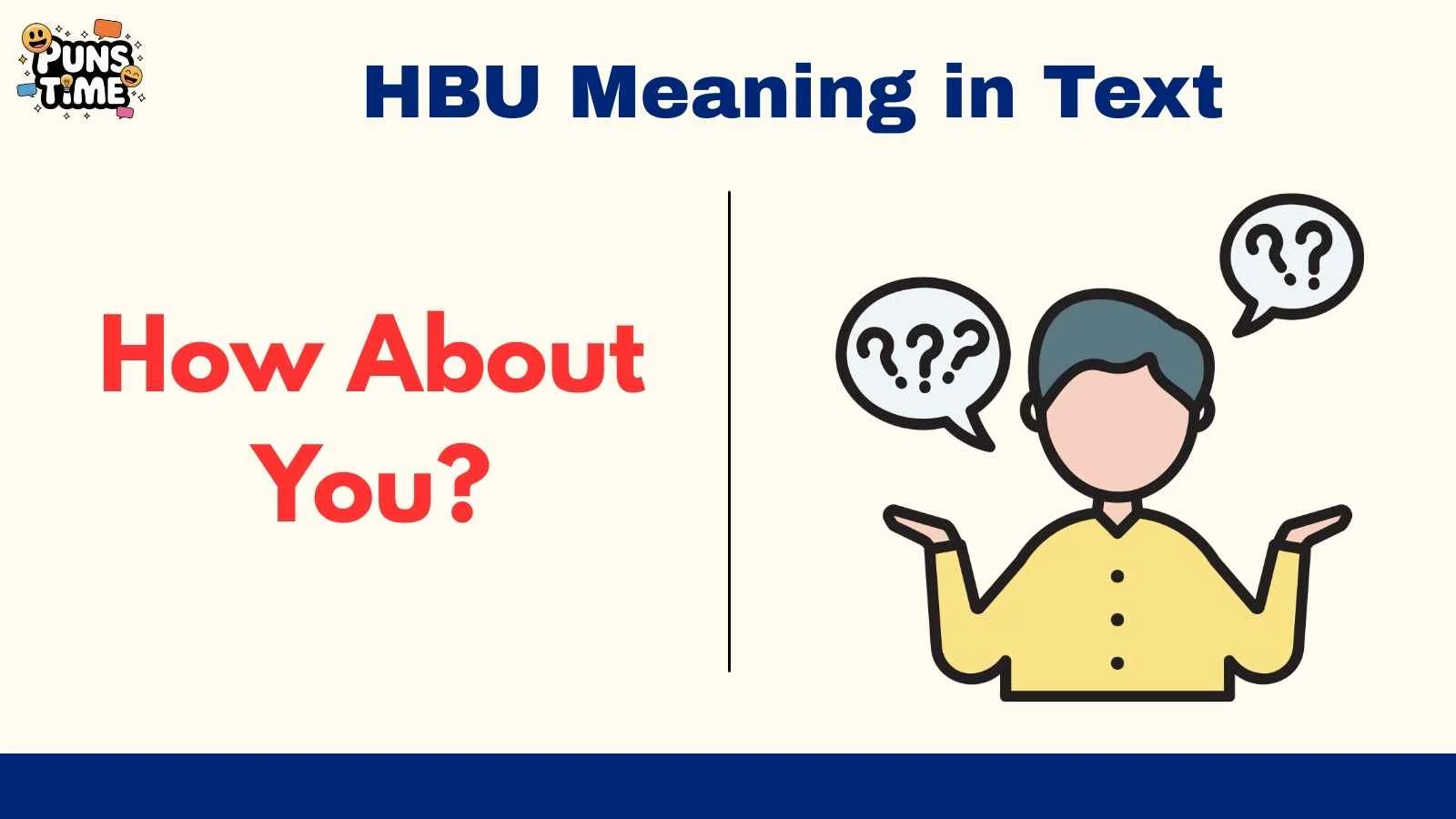 HBU Meaning in Text