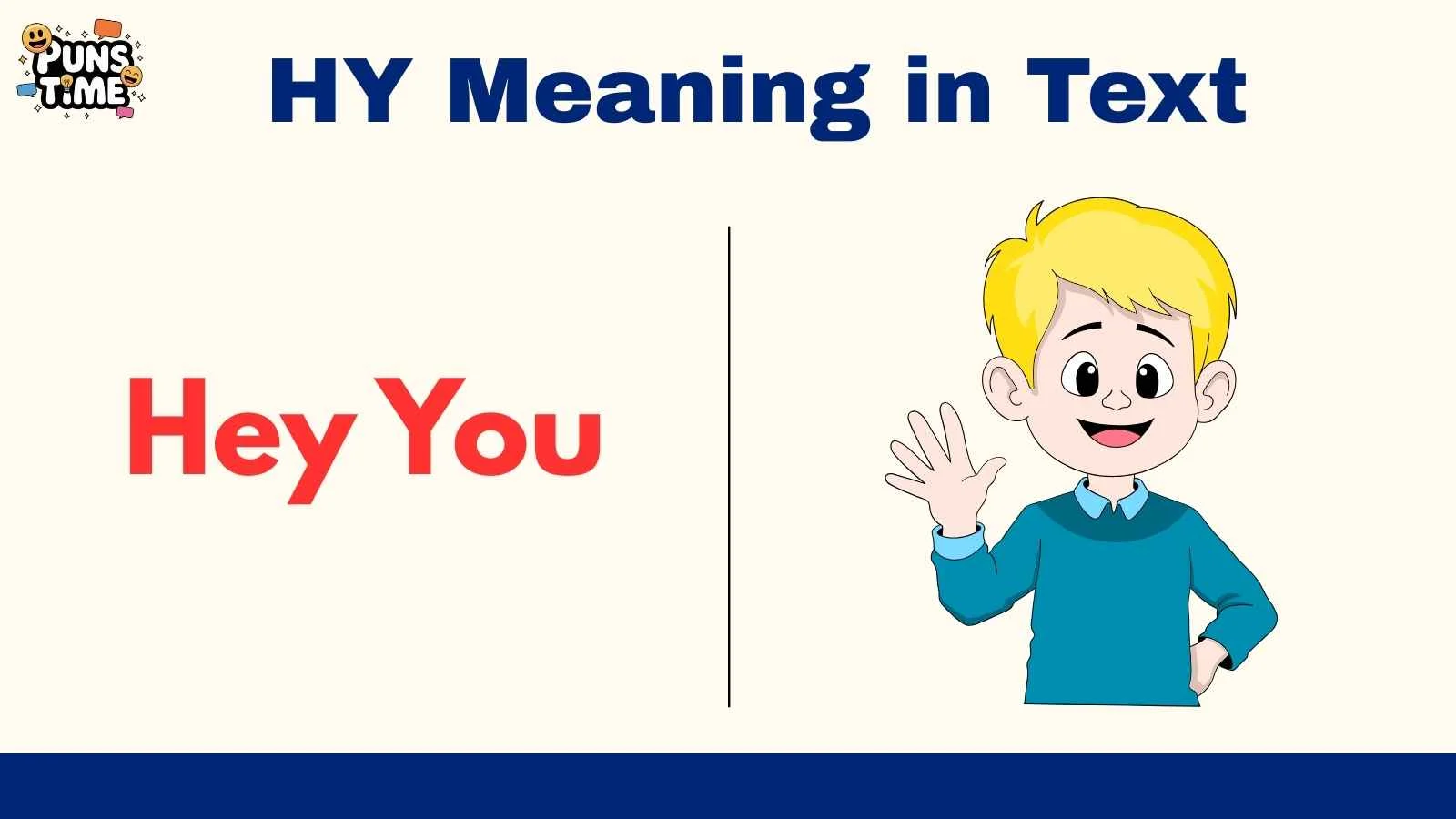 HY Meaning in Text