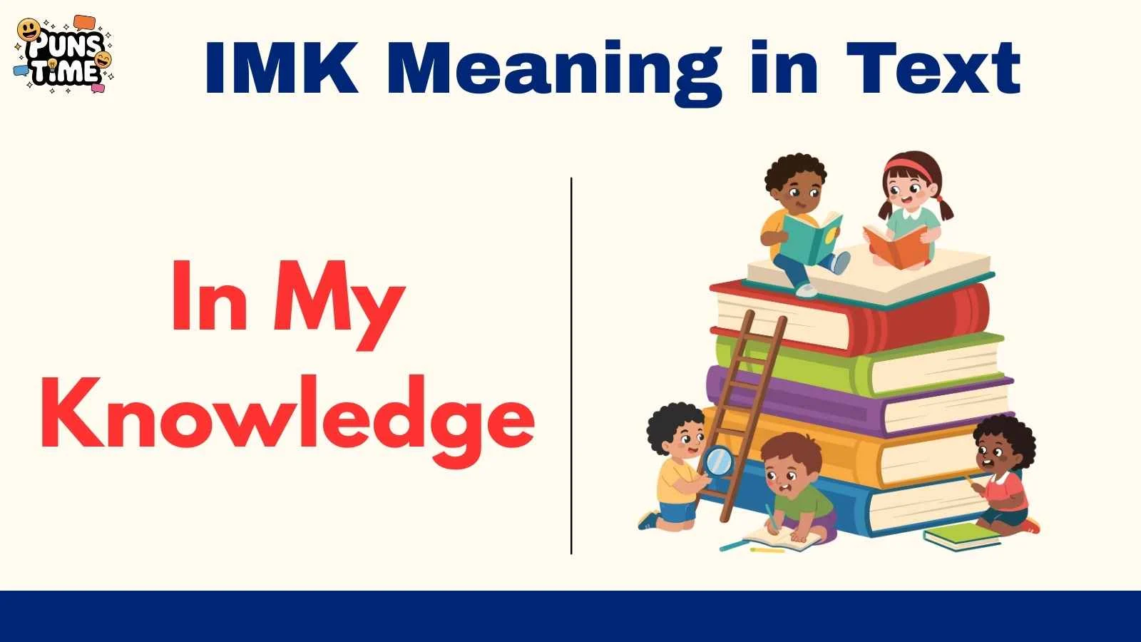 IMK Meaning in Text
