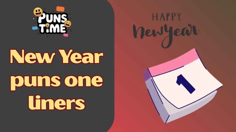 New Year puns one liners