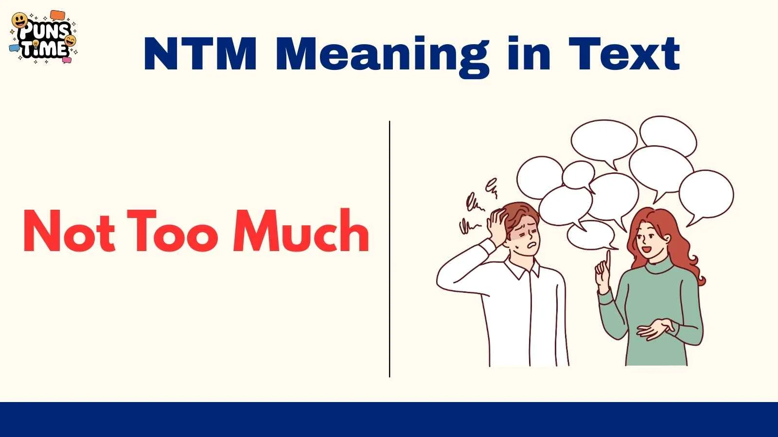 NTM Meaning in Text