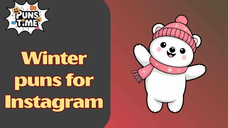 Winter puns for Instagram