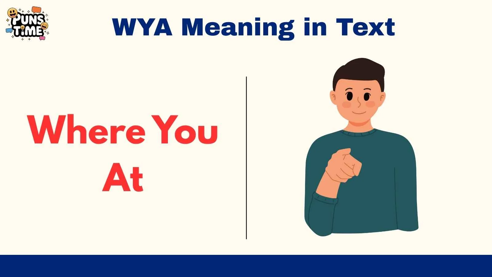 WYA Meaning in Text