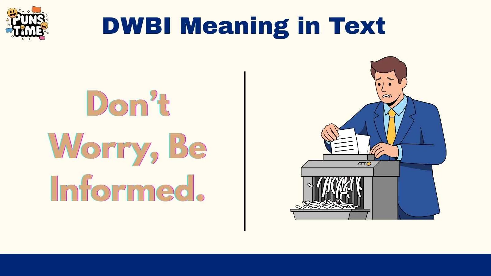 DWBI Meaning in Text