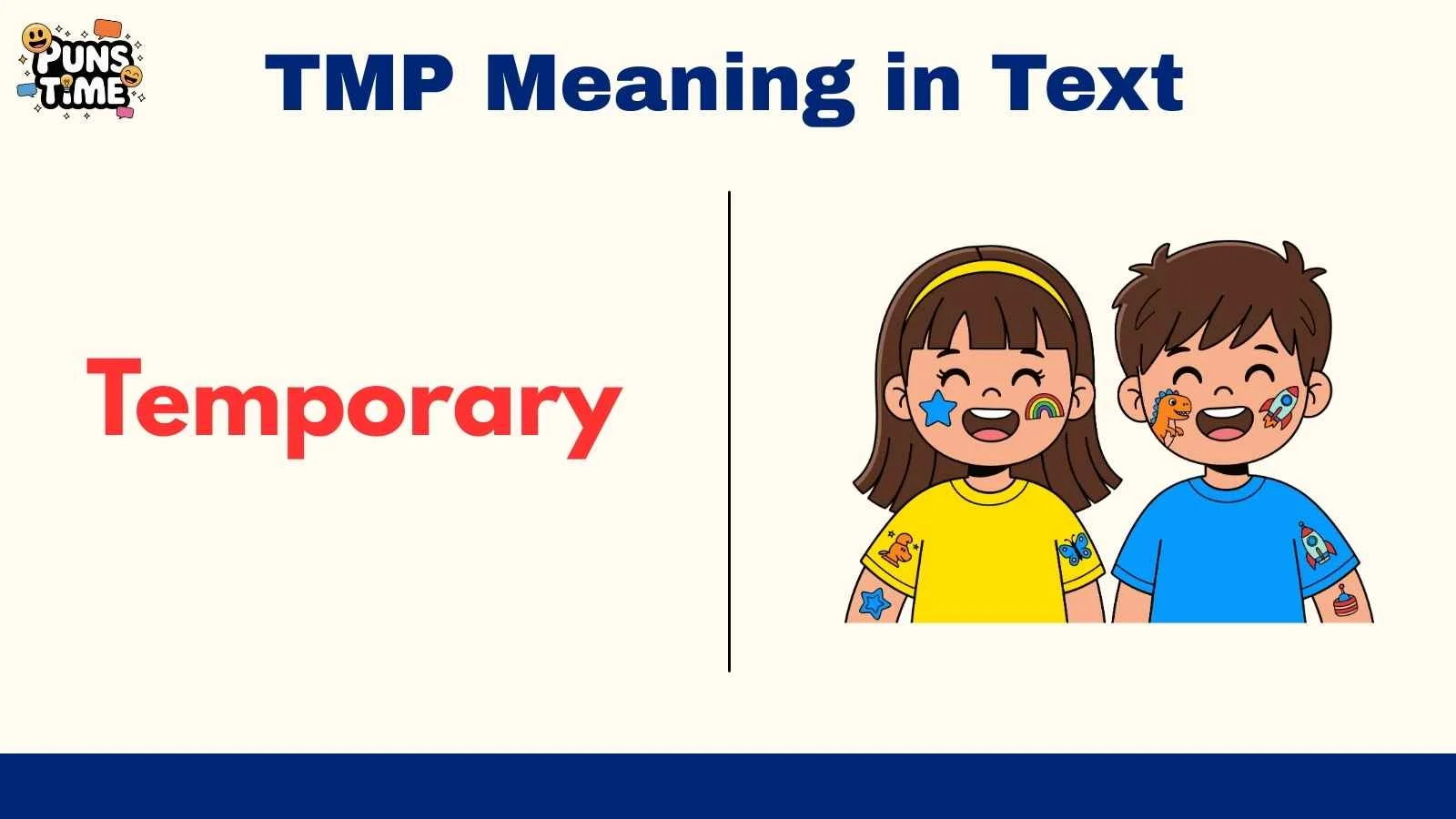 TMP Meaning in Text