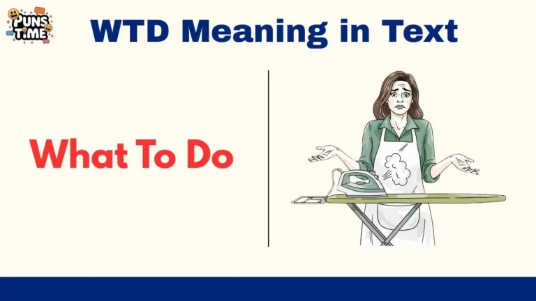 WTD Meaning in Text