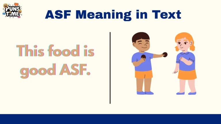 ASF Meaning in Text