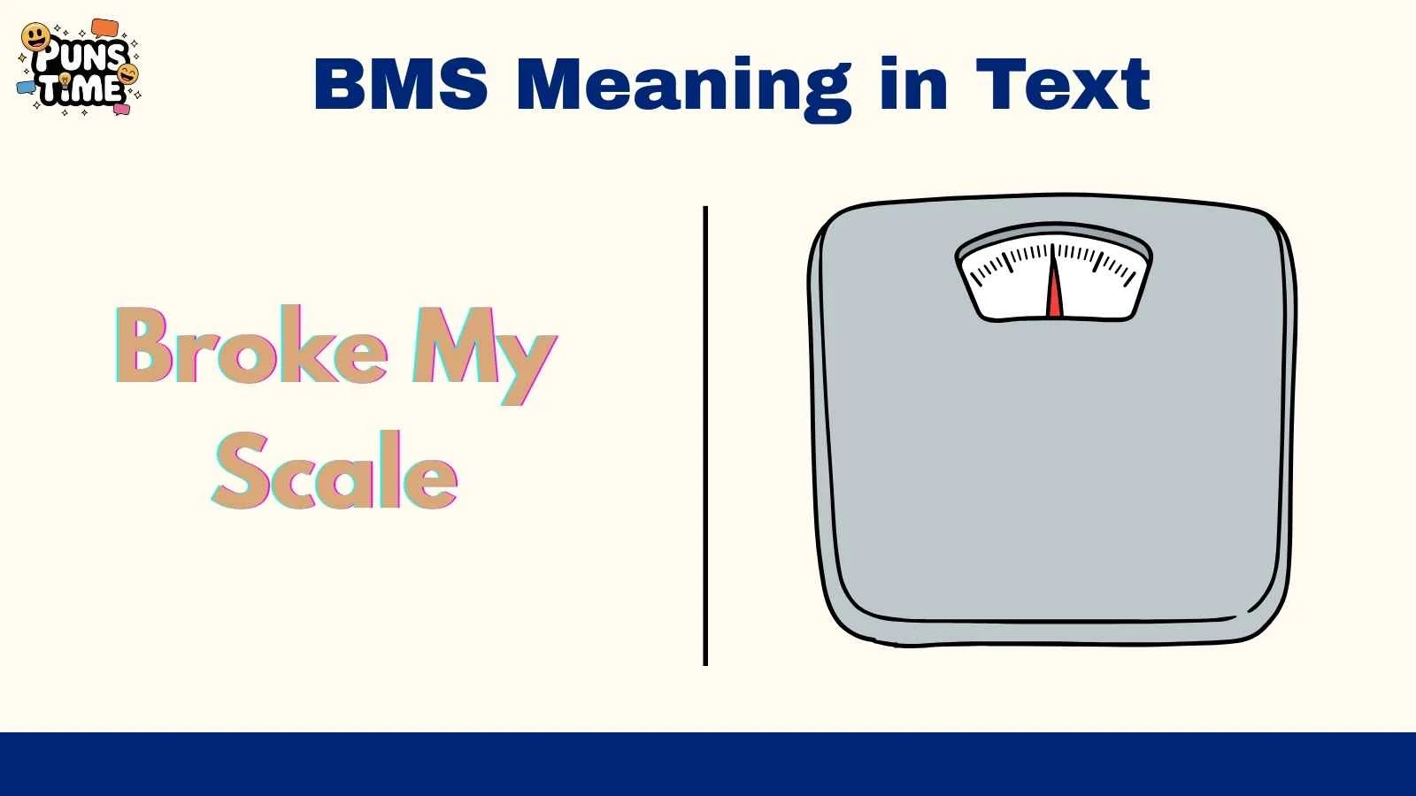 BMS Meaning in Text