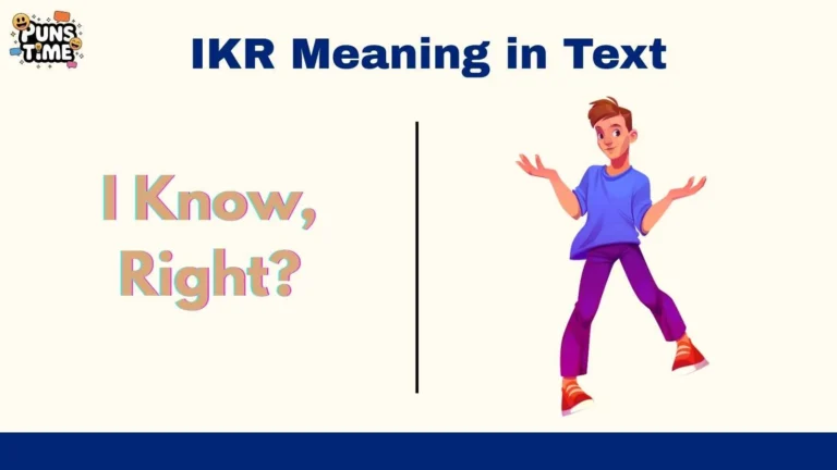 IKR Meaning in Text