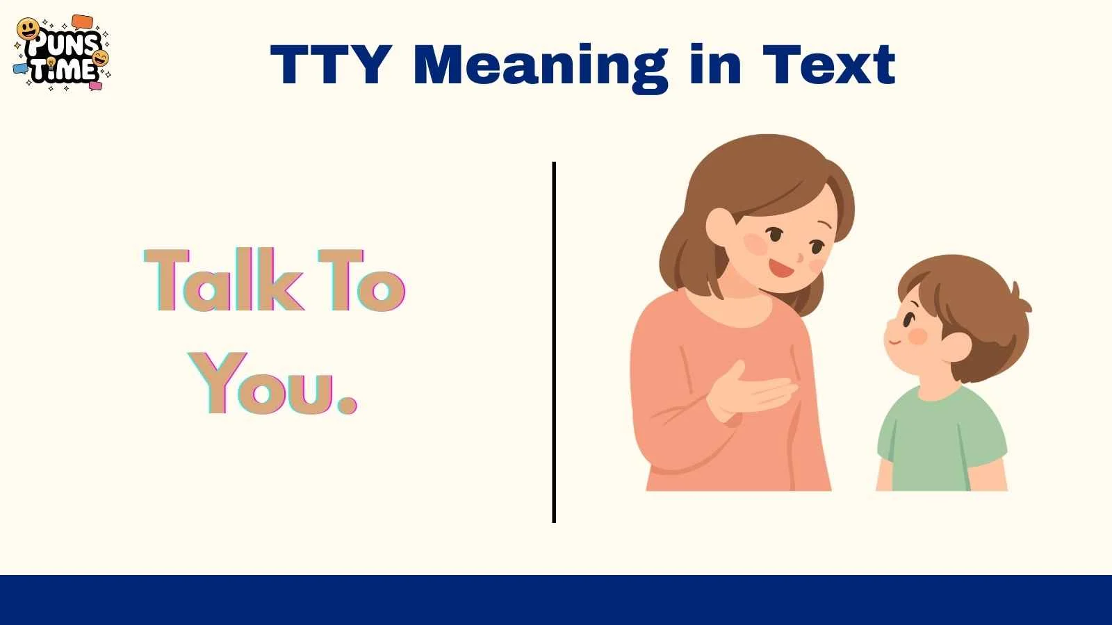 TTY Meaning in Text