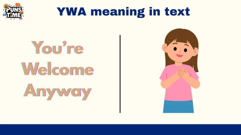 YWA meaning in text